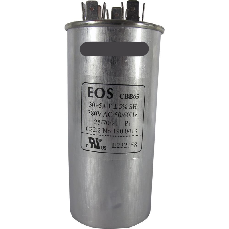 Capacitor Duplo 30+5 Mf 380v - EOS