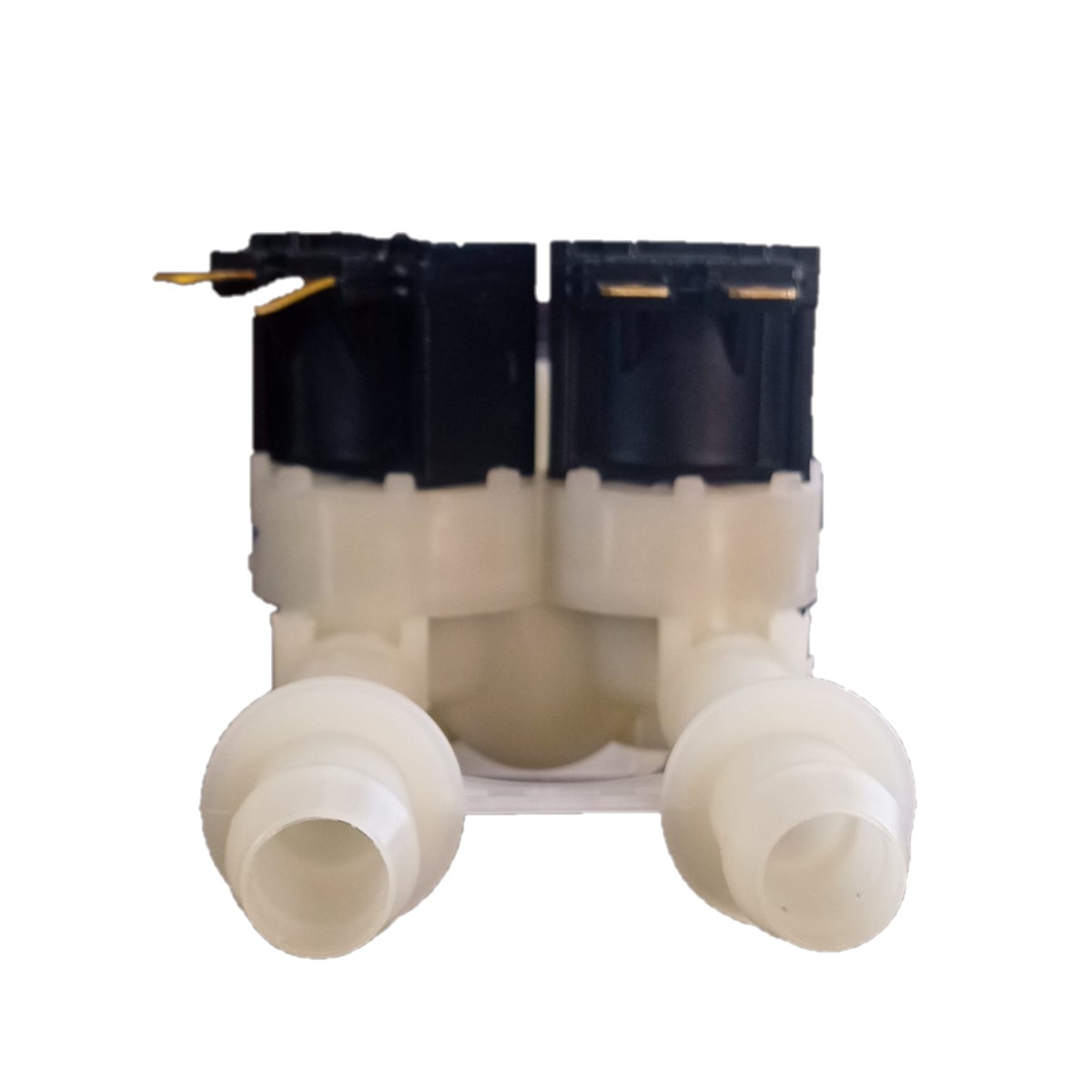 Válvula Entrada de Agua Dupla Lavadora Brastemp Original Maquina de Lavar Serve W11245250 Modelo Compatível  W11344669