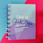 Coleção Girl Power GIRL BOSS  - Caderno de Discos