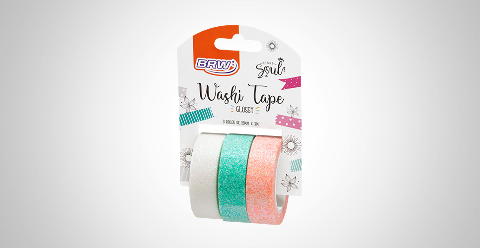 Washi Tape Glossy - BRW