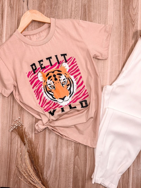 T-shirt Petit Wild Tiger