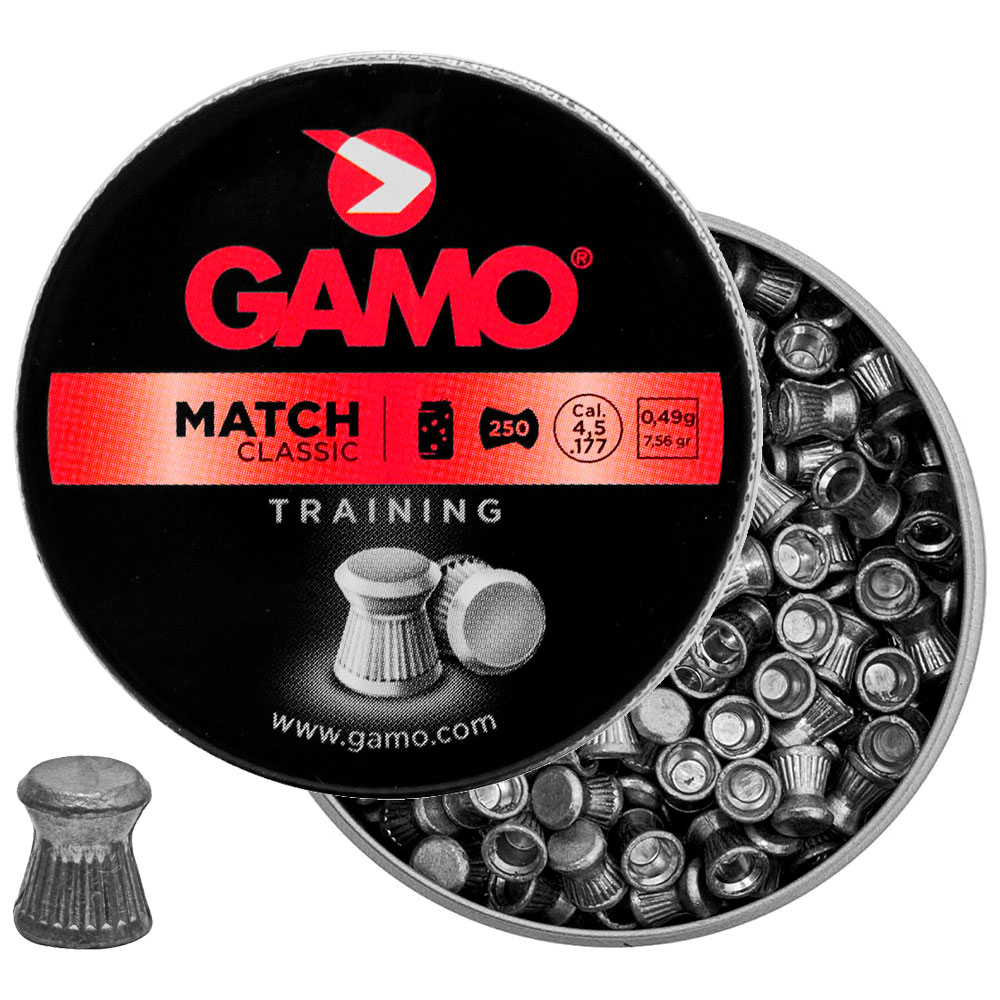 Chumbinho Match Diabolo 4.5mm 250un. - GAMO