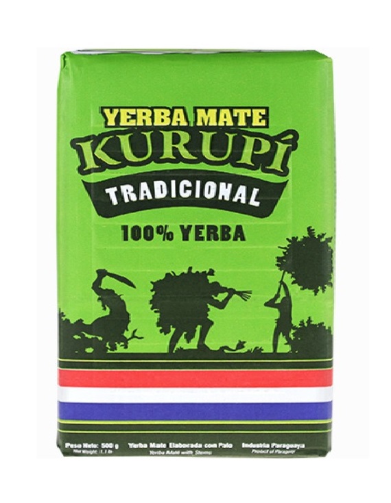 Erva Mate para Tereré sabor Tradicional 500 gramas - Kurupí