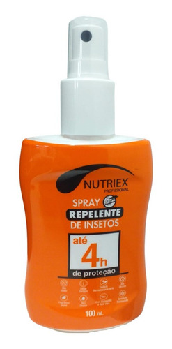 Spray Repelente De Insetos 4h Oil Free 100ml - Nutriex