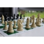 Peças de xadrez Staunton com tabuleiro - rei 8,7 cm