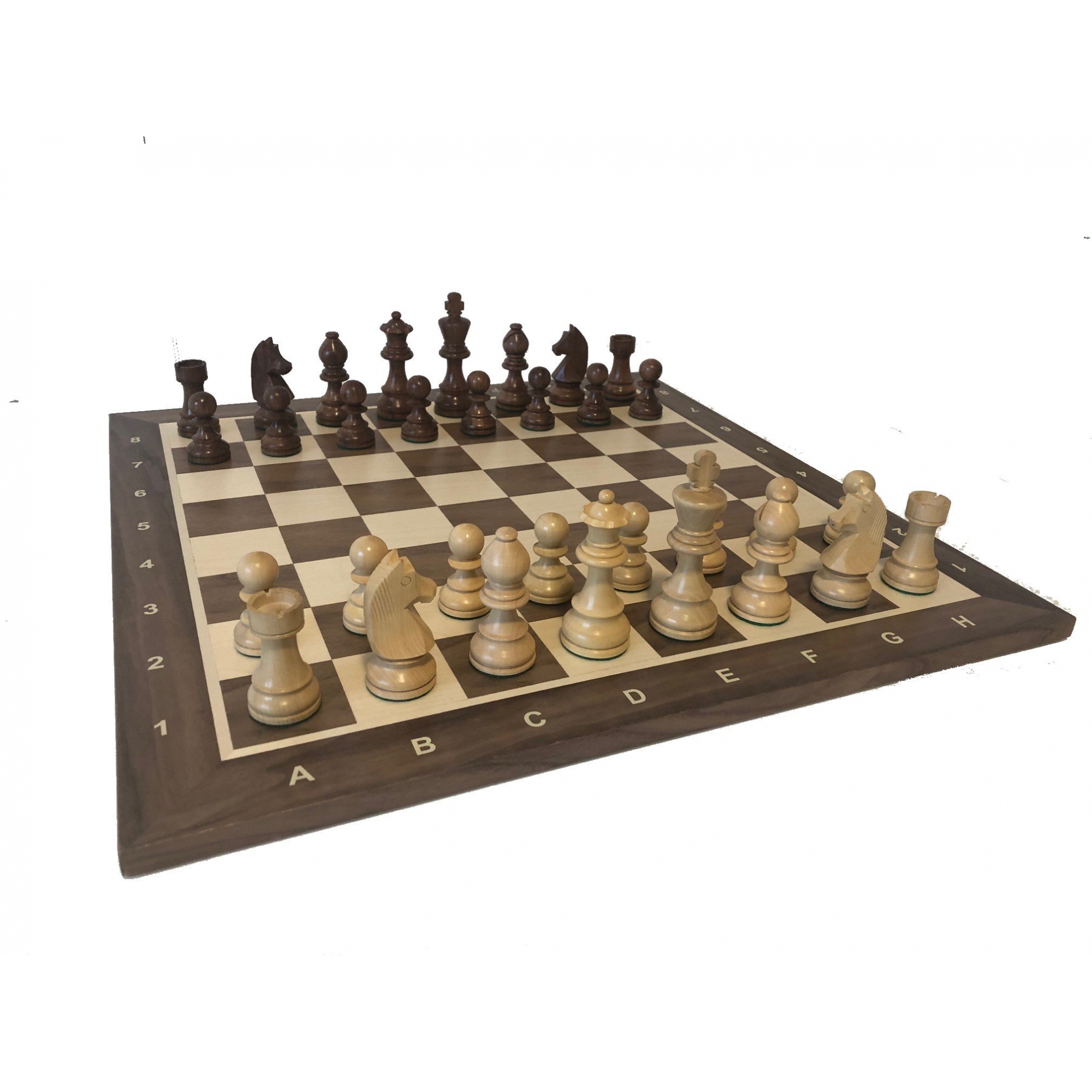 Conjunto de xadrez - peças DGT Timeless + tabuleiro Walnut