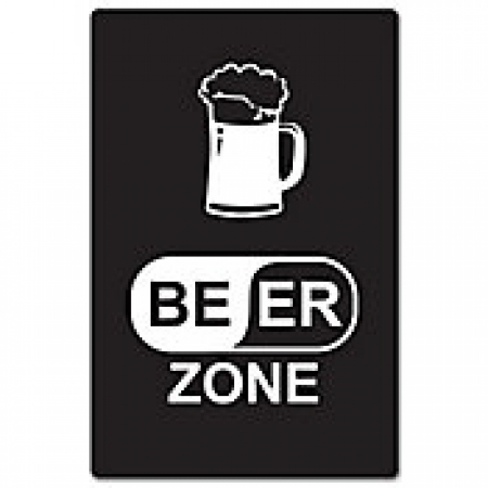 Quadro Decorativo - Beer Zone