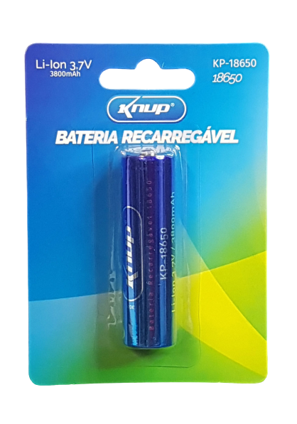 Bateria Recarregavel 3.7v 3800mha Kp-18650