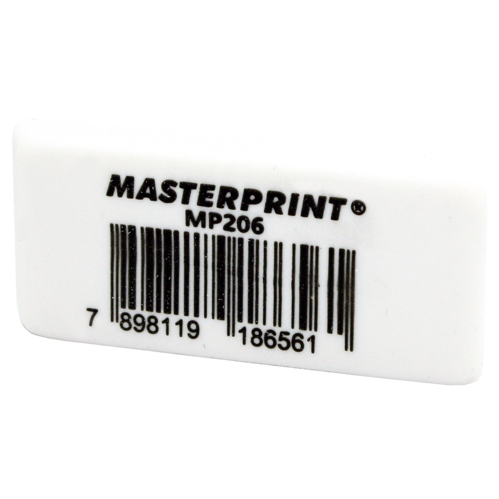 Borracha Branca Masterprint - 2 Unidades  MP206
