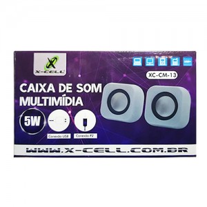 Caixa de Som Multimidia P/ Pc Xc-cm-13