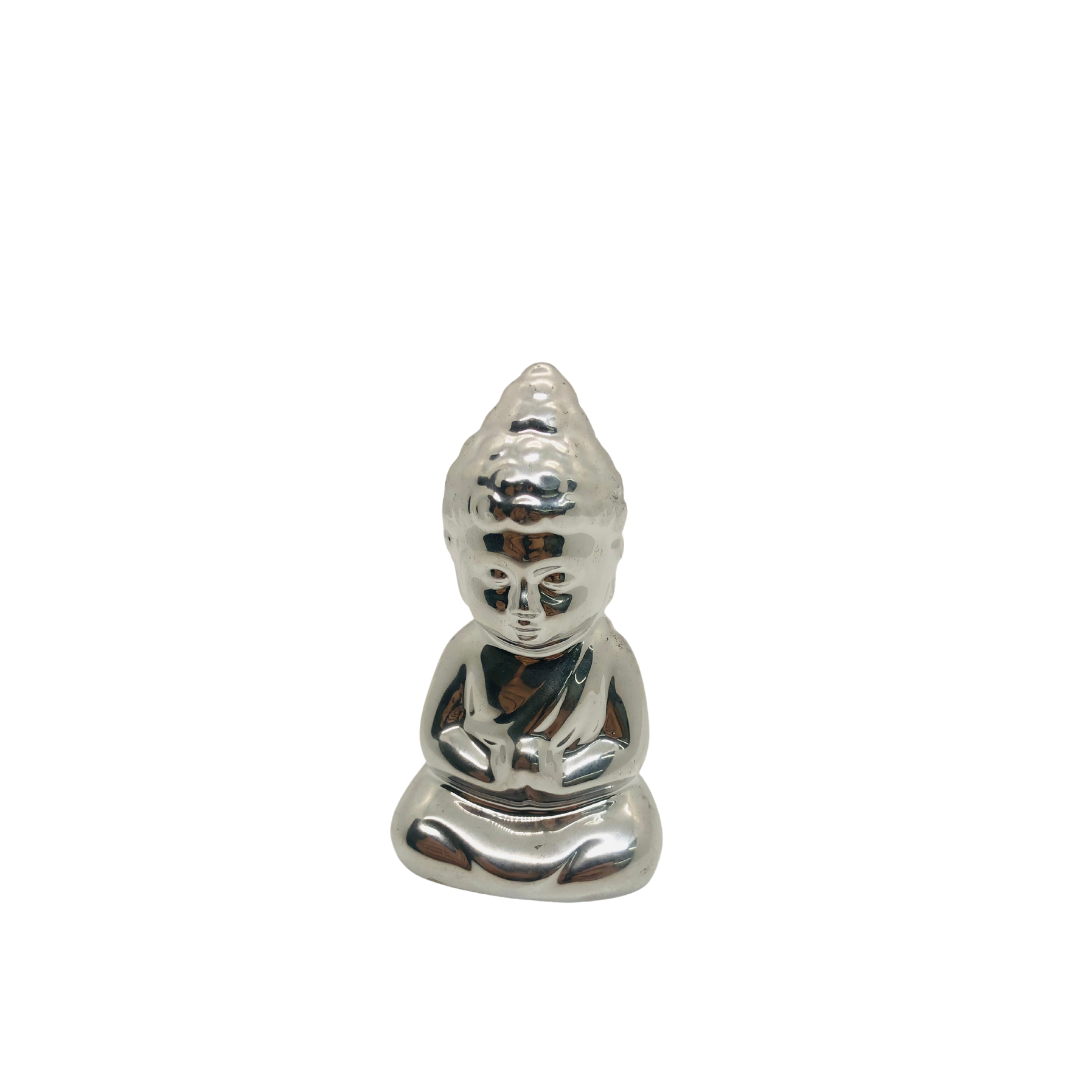 Enfeite Mini Buda Porcelana 5x9 Cm Ref: 4565