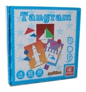 Jogo Tangram 62 Peças Ref: 9411