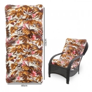Almofada Para Cadeiras de Fibra Folhagem Outono