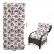 Almofada Para Cadeiras de Fibra Mini Rosa