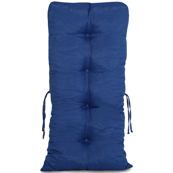 Almofada Para Cadeiras de Bambu e Vime Azul
