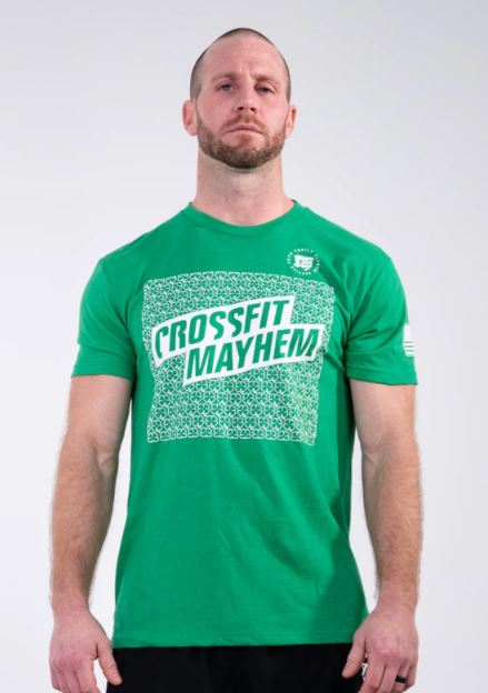 Camiseta Fight This Shamrock: Kelly Green Edição Limitada - Mayhem  - Rei do Wod