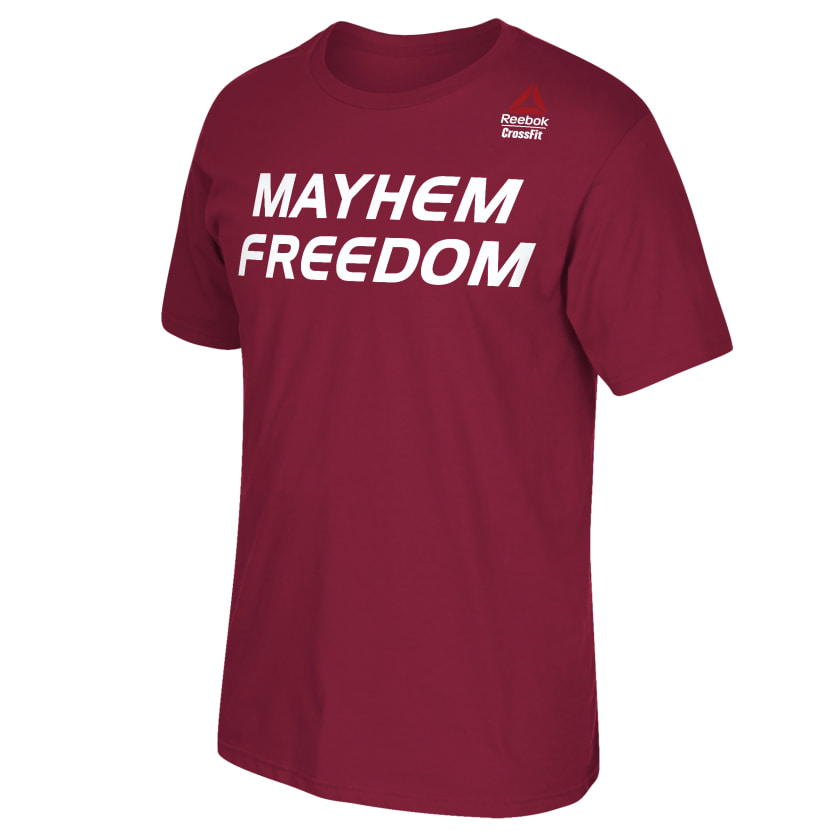  Camiseta Reebok Crossfit Games 19 - Team CrossFit Mayhem Freedom 