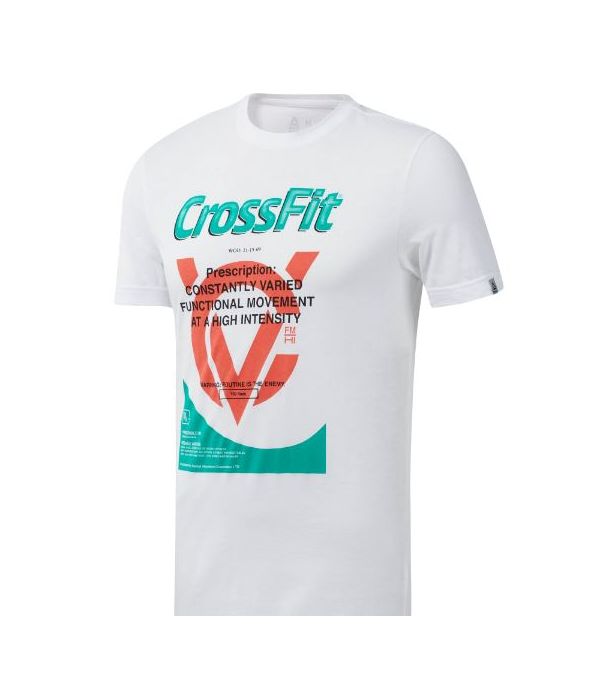 Camiseta Reebok Crossfit Prescription - Rei do Wod
