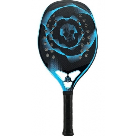Raquete De Beach Tennis Turquoise Black Death 10.2 Blue