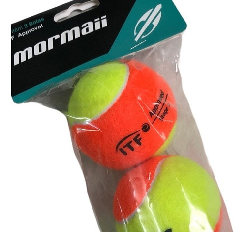 Bola De Beach Tennis Mormaii Premium Pack Com 3 Bolas