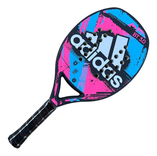 Raquete De Beach Tennis adidas Bt 3.0 - Rosa E Azul