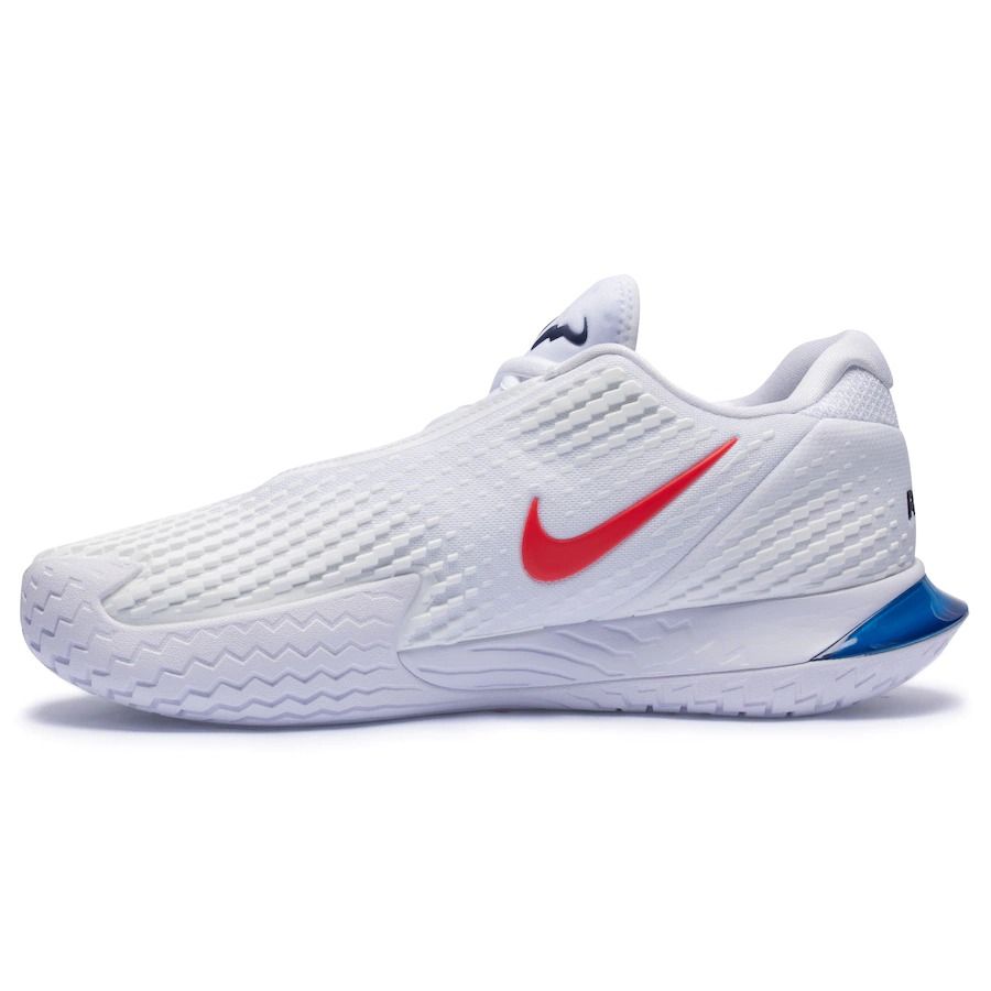 Tênis Nike Air Zoom Vapor Cage 4 Rafa Branco e Azul