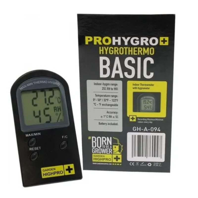 Medidor de Temperatura e Umidade Pro Hygro