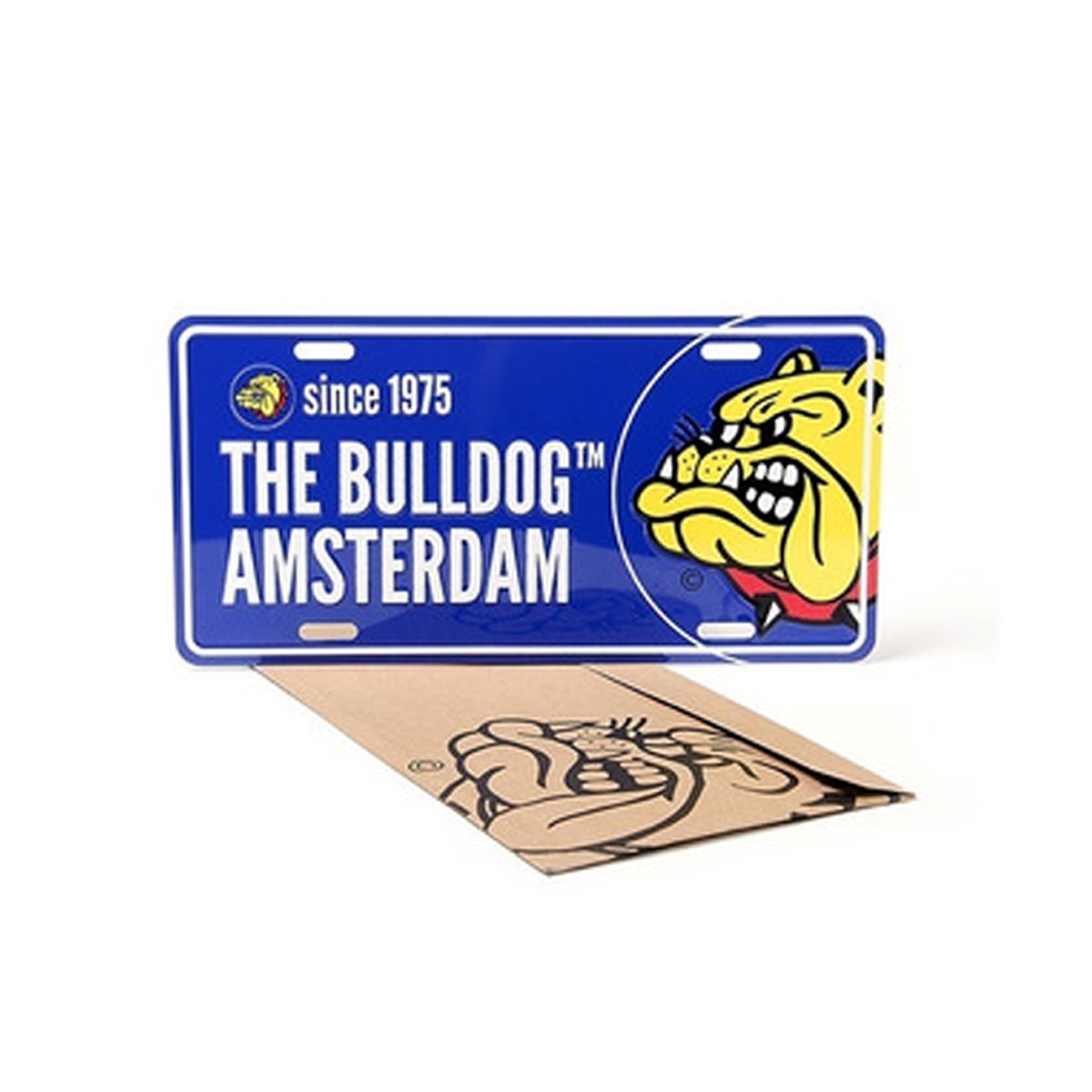 Placa Decorativa The Bulldog Amsterdam