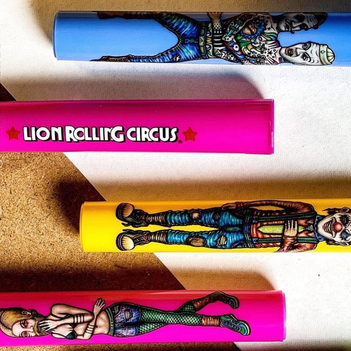 Porta Beck Tubinho Lion Rolling Circus