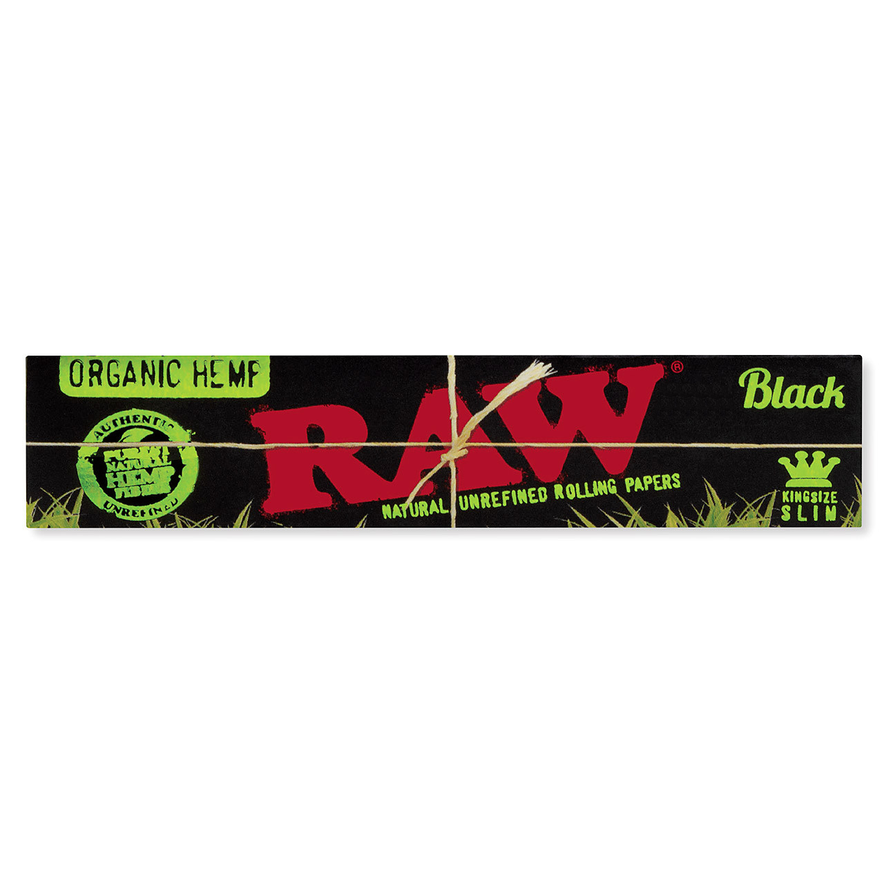 Seda Raw Black Organic Hemp King Size Original Importada