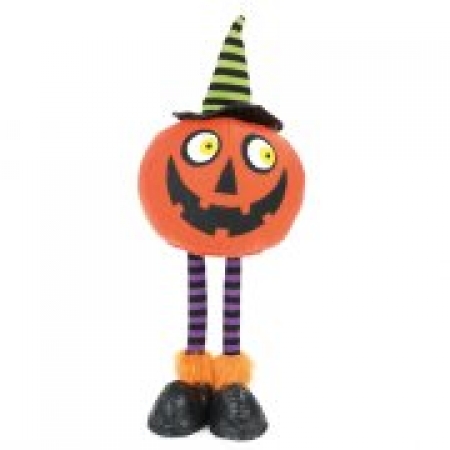 Abóbora Decorativa Pernas Compridas Halloween-Cromus