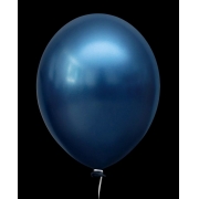 Balão Alumínio Nº5 Azul Meia Noite c/25 - Happy Day 
