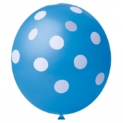 Balão Nº11 Confete Azul Celeste c/25 - Happy Day