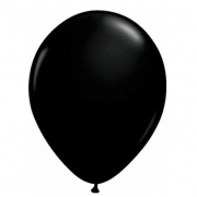 Balão Nº9 Preto c/50 - Happy Day