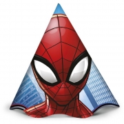 Chapéu de Aniversário Spider Man c/12 - Regina