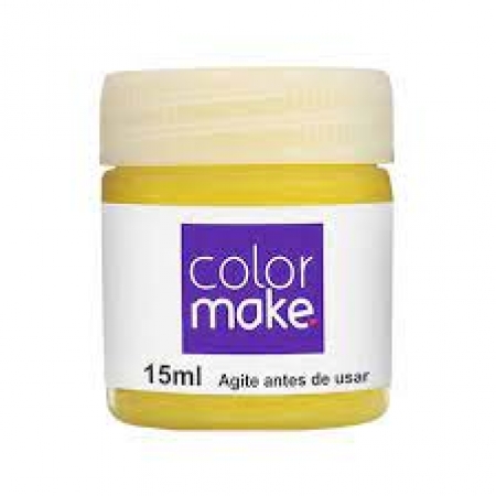 Tinta Facial 15ml Amarelo - Colormake