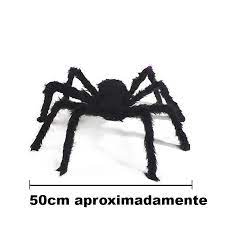 Aranha Pelúcia 50cm Halloween Terror