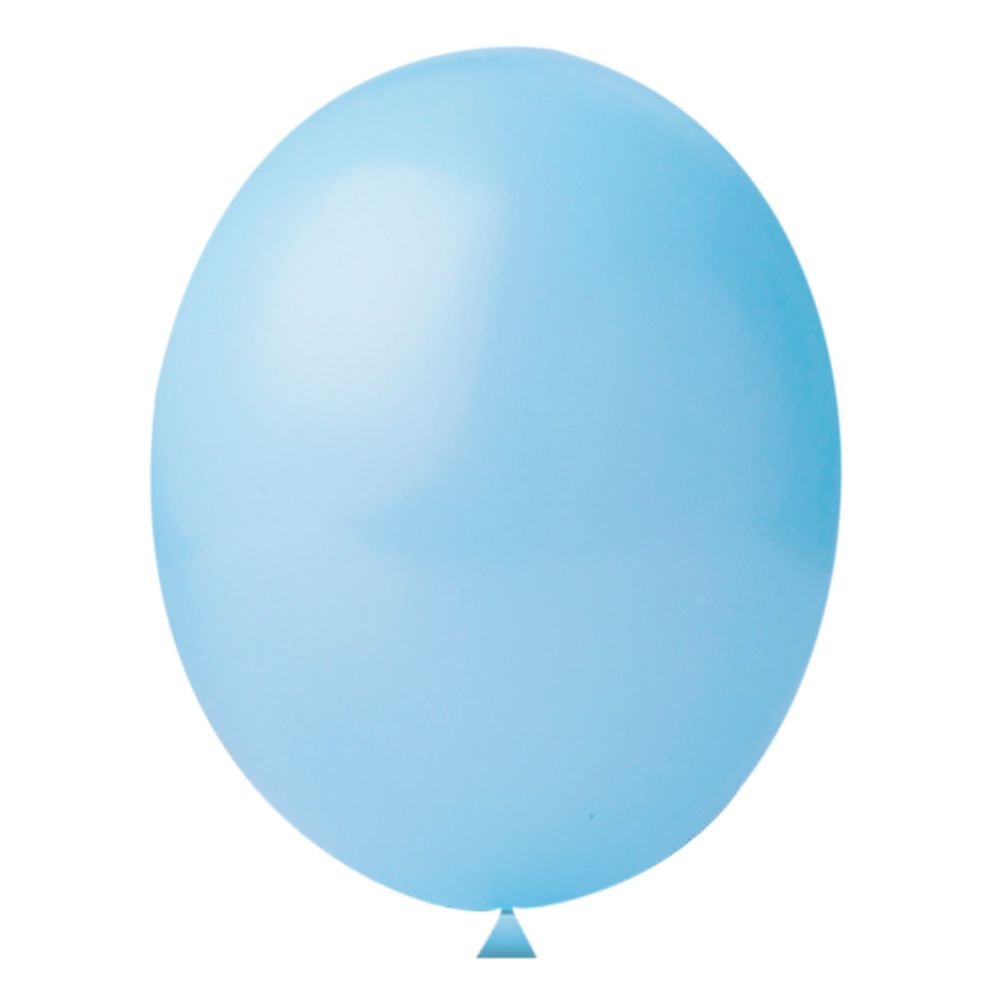 Balão Nº8 Azul Claro c/50 - Happy Day