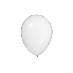 Balão Nº9 Branco c/50 - Happy Day