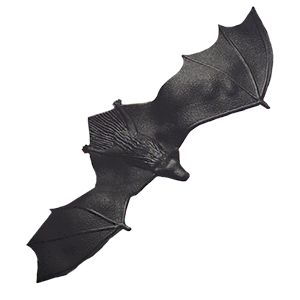 Morcego Decorativo Preto - Brasilflex