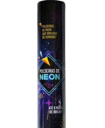 Pulseira Neon 7 Cores Sortidas c/50 - Zouppi
