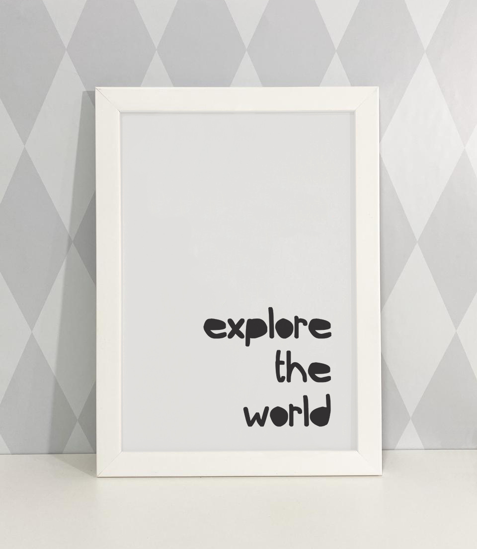 Quadro Explore The World
