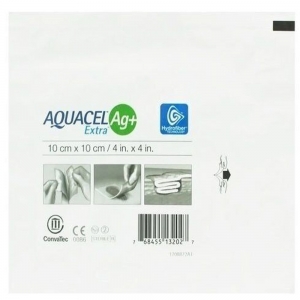 Curativo Aquacel AG+ Extra 10cm x 10cm Ref BR 10377 Convatec - Foto 2