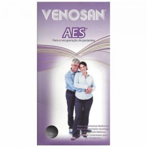 Meia Antitrombo 3/4 Anti Trombose Alta Compressão AES Ad Venosan - Foto 1