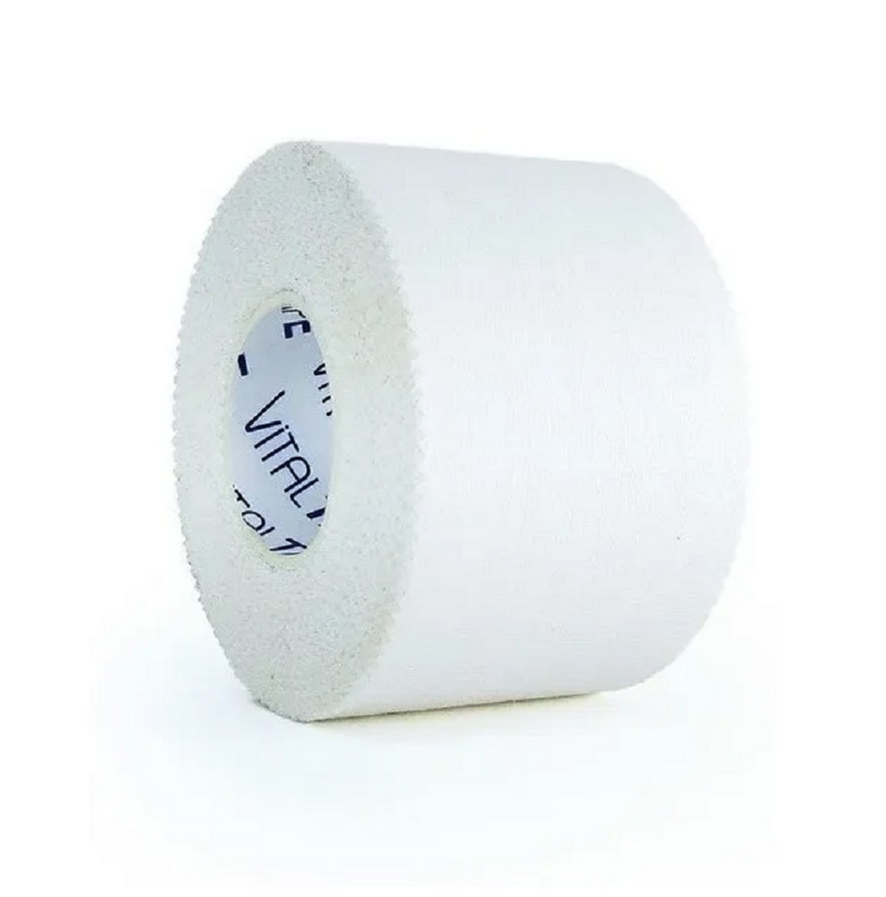 Bandagem Kinesiology Tape Rigid Branca 3,8Cmx10M Fisiovital - Foto 1