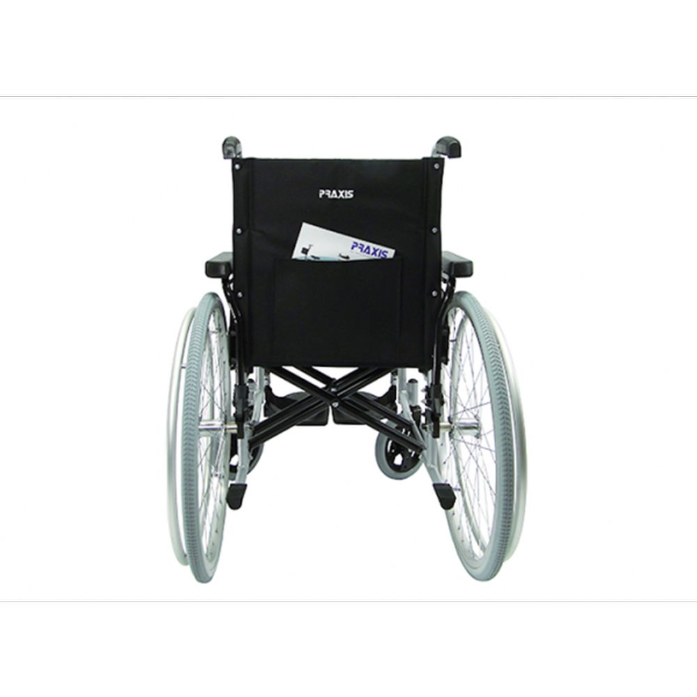 Cadeira de Rodas Dobrável em Alumínio Munique Praxis - Foto 0