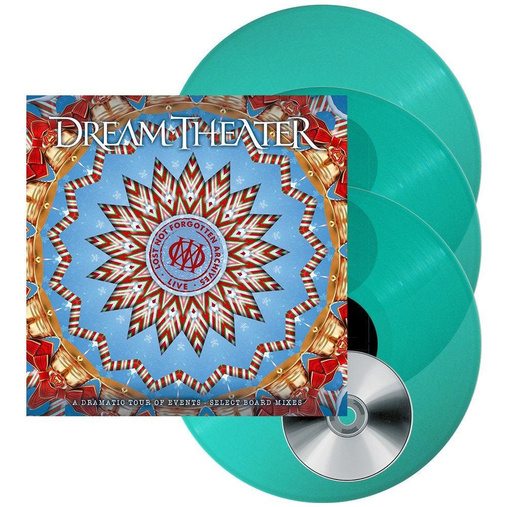 DREAM THEATER - Lost not forgotten archives: A dramatic... GREEN - 3LP + 2CD