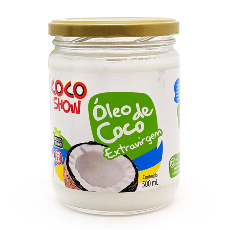 Oléo de coco extravirgem -  500ml