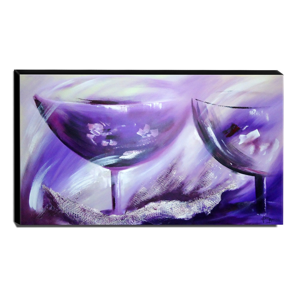 Quadro Decorativo Canvas Abstrato 60x105cm-QA-102
