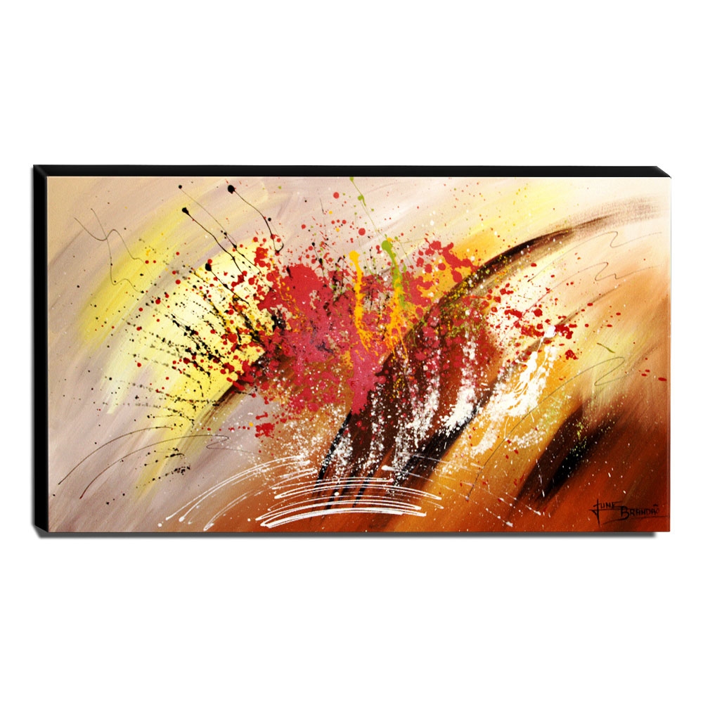 Quadro Decorativo Canvas Abstrato 60x105cm-QA-50